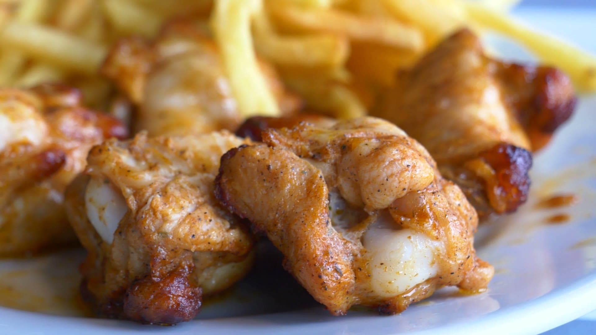 Fried chicken at Andy's